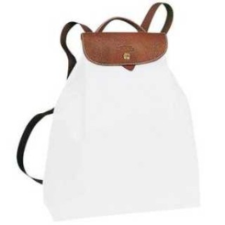 Sac A Dos Boutique Longchamp Paris soldes sorties Mode Blanc